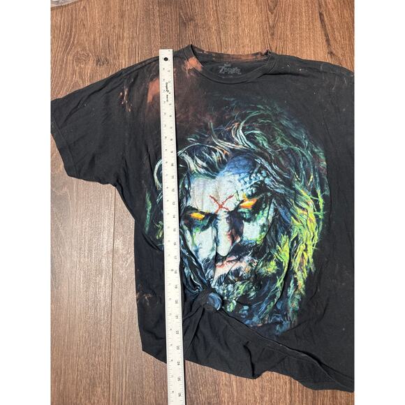 Vintage Rob Zombie T Shirt Men’s Large 100% Cotton Double Sided Graphic - Picture 6 of 7